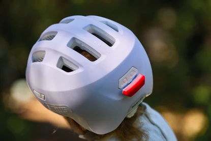 Casque pour enfant Abus Smiley 3.0 ACE LED pure lavender