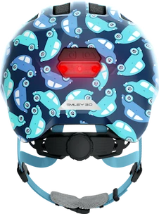 Casque pour enfant Abus Smiley 3.0 LED Blue Car
