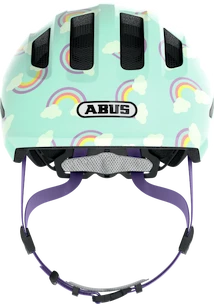 Casque pour enfant Abus Smiley 3.0 LED Blue Rainbow
