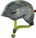 Casque pour enfant Abus Smiley 3.0 LED Grey space M