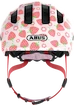 Casque pour enfant Abus Smiley 3.0 LED Rose strawberry