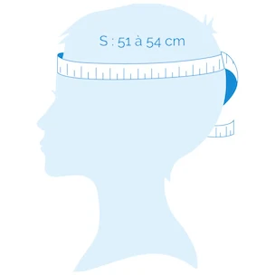 Casque pour enfant Bemoov  H1 blue M