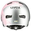 Casque pour enfant Uvex Kid 3 Silver-Rosé (S4148193600)