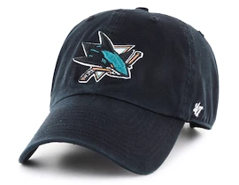 Casquette 47 Brand Clean Up NHL San Jose Sharks Black