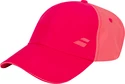 Casquette Babolat  Basic Logo Cap Junior Red Rose