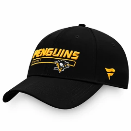 Casquette Fanatics Authentic Pro Rinkside Structured Adjustable NHL Pitsburgh Penguins