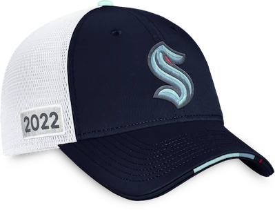 Casquette Fanatics Draft Caps  Authentic Pro Draft Structured Trucker-Podium Seattle Kraken