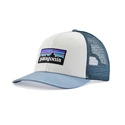 Casquette Patagonia  P-6 Logo Trucker Hat White/Light Plume