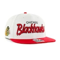 Casquette pour homme 47 Brand  NHL Chicago Blackhawks Crosstown Script Two tone ’47 CAPTAIN