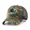 Casquette pour homme 47 Brand  NHL San Jose Sharks Camo Branson ’47 MVP