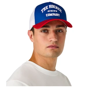Casquette pour homme CCM  Athleisure Trucker Blanc