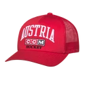 Casquette pour homme CCM  FLAG MESHBACK TRUCKER TEAM AUSTRIA Multiple Team Color