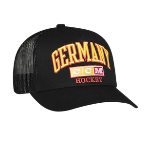 Casquette pour homme CCM  FLAG MESHBACK TRUCKER TEAM GERMANY Multiple Team Color