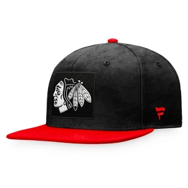 Casquette pour homme Fanatics Authentic Pro Game & Train Snapback Chicago Blackhawks