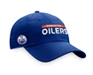 Casquette pour homme Fanatics  Authentic Pro Game & Train Unstr Adjustable Edmonton Oilers