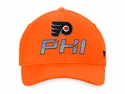 Casquette pour homme Fanatics  Authentic Pro Locker Room Structured Adjustable Cap NHL Philadelphia Flyers