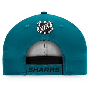 Casquette pour homme Fanatics  Authentic Pro Locker Room Structured Adjustable Cap NHL San Jose Sharks