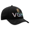 Casquette pour homme Fanatics  Authentic Pro Locker Room Structured Adjustable Cap NHL Vegas Golden Knights