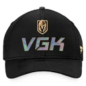 Casquette pour homme Fanatics  Authentic Pro Locker Room Structured Adjustable Cap NHL Vegas Golden Knights