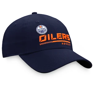 Casquette pour homme Fanatics  Authentic Pro Locker Room Unstructured Adjustable Cap NHL Edmonton Oilers