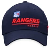 Casquette pour homme Fanatics  Authentic Pro Locker Room Unstructured Adjustable Cap NHL New York Rangers