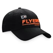 Casquette pour homme Fanatics  Authentic Pro Locker Room Unstructured Adjustable Cap NHL Philadelphia Flyers