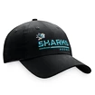 Casquette pour homme Fanatics  Authentic Pro Locker Room Unstructured Adjustable Cap NHL San Jose Sharks