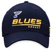 Casquette pour homme Fanatics  Authentic Pro Locker Room Unstructured Adjustable Cap NHL St. Louis Blues