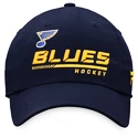 Casquette pour homme Fanatics  Authentic Pro Locker Room Unstructured Adjustable Cap NHL St. Louis Blues