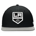 Casquette pour homme Fanatics  Core Snapback Los Angeles Kings Black-Stone Gray