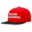 Casquette pour homme Fanatics  Iconic Color Blocked Snapback Chicago Blackhawks