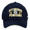 Casquette pour homme Fanatics True Classic True Classic Unstructured Adjustable Pittsburgh Penguins