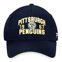 Casquette pour homme Fanatics True Classic True Classic Unstructured Adjustable Pittsburgh Penguins