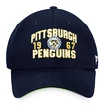 Casquette pour homme Fanatics  True Classic Unstructured Adjustable Pittsburgh Penguins