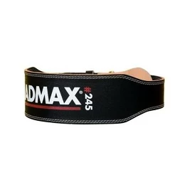 Ceinture de fitness MadMax Full leather MFB245 Black
