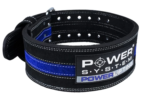 Ceinture de fitness Power System Opasek Powerlifting Modry Sportega