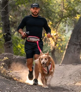 Ceinture de jogging Nathan  K9 Series Runner's Waistpack With Leash