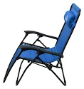 Chaise pliante Cattara  kempingové polohovací LIVORNO modré
