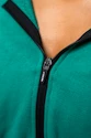 Chandail à capuchon pour femmes Nebbia Crop hoodie ICONIC Green