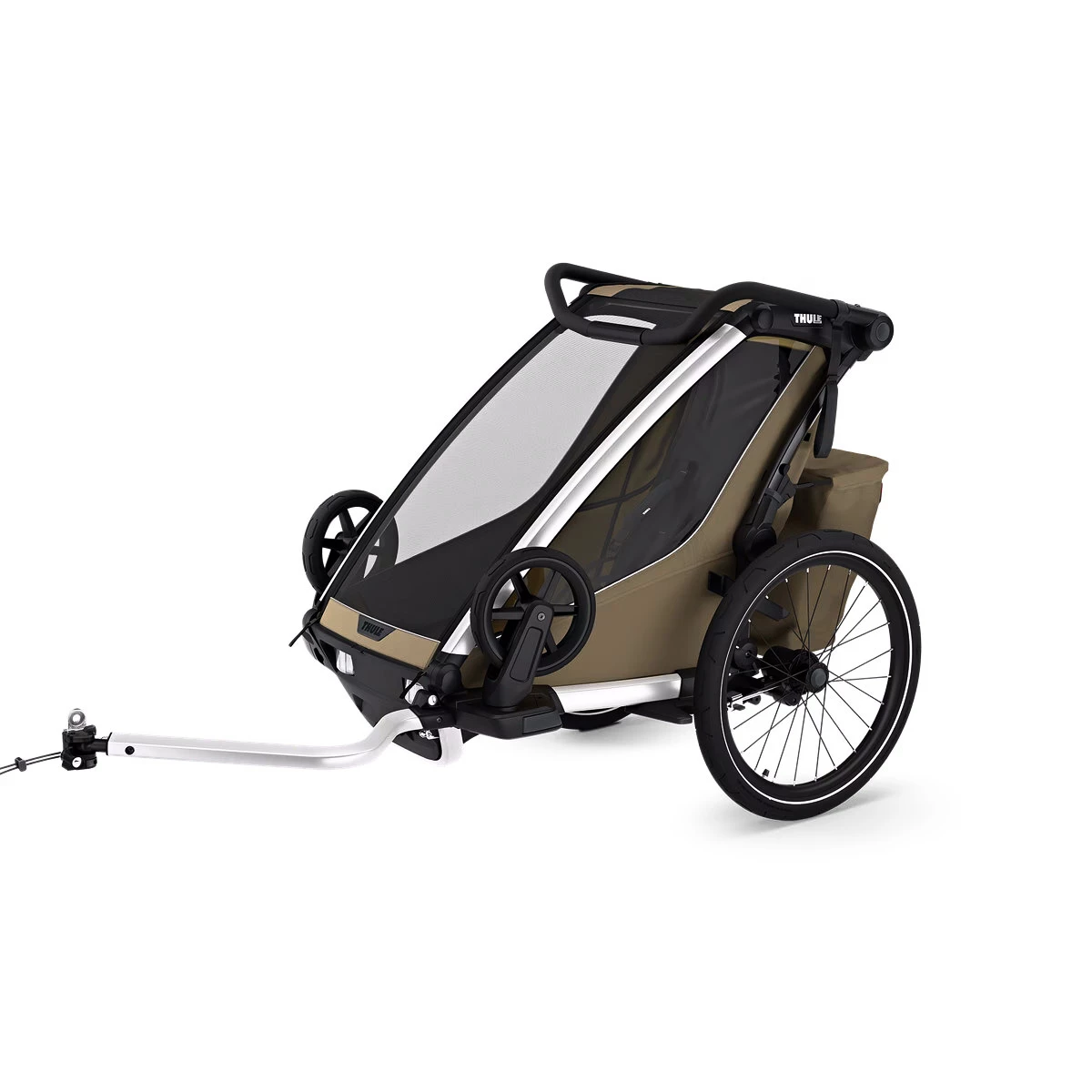Chariot d’enfant Thule Chariot Cross 2 single faded khaki