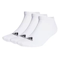 Chaussettes adidas  Cushioned Low-Cut Socks 3 Pairs White