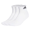 Chaussettes adidas  Cushioned Sportswear Ankle Socks 3 Pairs White