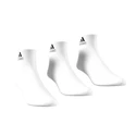 Chaussettes adidas  Cushioned Sportswear Ankle Socks 3 Pairs White
