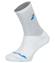 Chaussettes Babolat 3 Pairs Pack Junior White/Blue