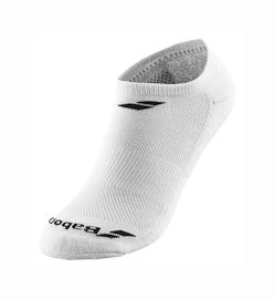 Chaussettes Babolat Invisible 3 Pairs Pack White/White