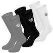 Chaussettes BIDI BADU  Bold Bro II Crew Printed Move Socks 3 Pack Grey, Black, White  EUR 43-46