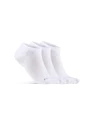Chaussettes Craft Core Dry Footies 3-Pack White  40-42