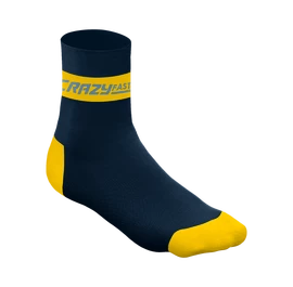 Chaussettes Crazy Idea CRAZY CARBON SOCKS SULFUR