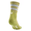 Chaussettes de compression homme CEP  80s Hiking Mid Cut Olive/Grey