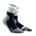 Chaussettes de compression homme CEP Hiking Light Merino Mid Cut Marine Blue/Grey